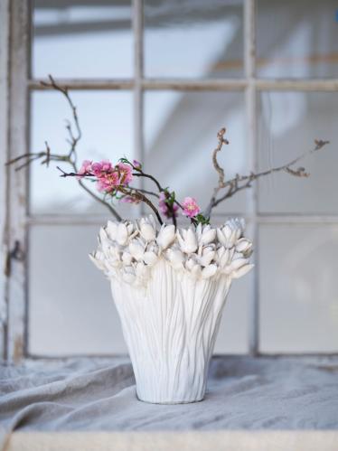 Krukke – Julia – Offwhite – 28 x 29 cm - www.frokenfraken.se