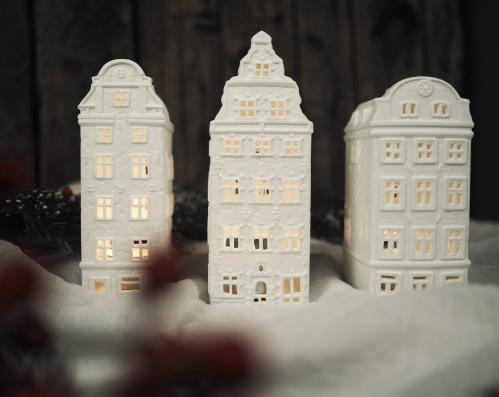 Lyslykt - Kanalhus - Stockholm Stortorget 18 - 6 x 6,5 x 14 cm - www.frokenfraken.se
