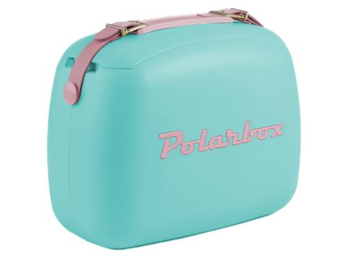 Polarbox Kjølebag - 2 matbokser - Retro - Turkis - 6 Liter - www.frokenfraken.se