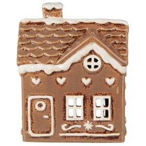 Lyslykt - Pepperkakehus - 14 x 10 cm - www.frokenfraken.se
