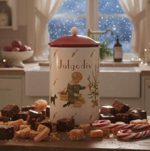 Plåtburk - Gammeldags - Julegodteri - www.frokenfraken.se