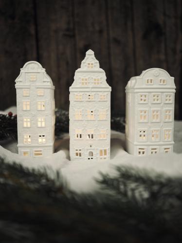Lyslykt - Kanalhus - Stockholm Stortorget 18 - 6 x 6,5 x 14 cm - www.frokenfraken.se