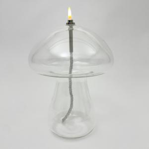 Oljelampe XL – Glass – Soppformet – Glass – Ø14 x 18 cm - www.frokenfraken.se