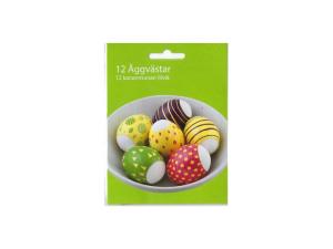 Eggvotter - Glade mønstre - 12 stk - www.frokenfraken.se