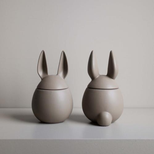 Påskepynt - Egg skjul - Dust - Ø8,5 x 14 cm - www.frokenfraken.se
