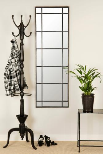 Veggspeil - Hera - Svart - 51 x 2 x 153 cm - www.frokenfraken.se