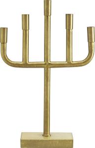 Vixen lysestake - Rå gammelt messing 59cm - www.frokenfraken.se