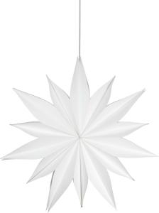 Sirius Julestjerne - Hvit 60cm - www.frokenfraken.se