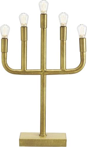 Vixen lysestake - Rå gammel messing 59cm - www.frokenfraken.se