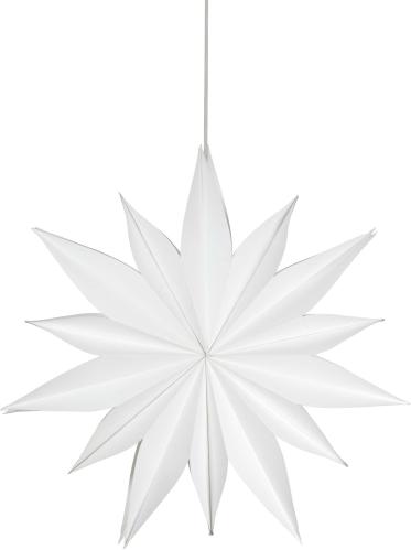 Sirius Julestjerne - Hvit 60cm - www.frokenfraken.se