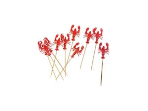 Picks - Tannpirkere med kreps - 20 stk - www.frokenfraken.se