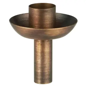 Lysstake - Lysbeholder for flaske - Bronse - www.frokenfraken.se