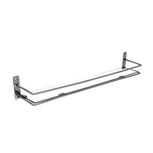 Baderomshylle Rustfritt Stål - 52 x 9 x 7,5 cm - www.frokenfraken.se