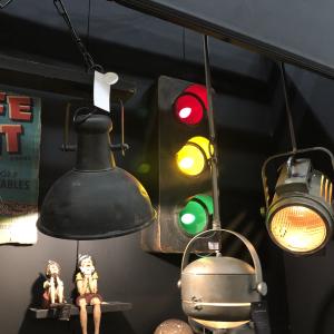 Vegglampe - Trafikklys - 69 x 28 cm - www.frokenfraken.se