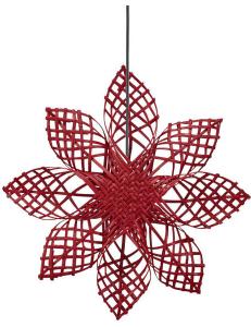 Anna Star - Rød 45cm - www.frokenfraken.se
