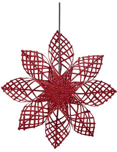 Anna Star - Rød 45cm - www.frokenfraken.se
