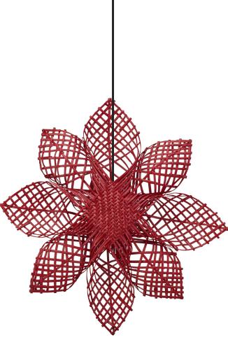 Anna Star - Rød 68cm - www.frokenfraken.se