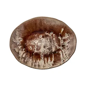 Serveringsbrett - Terrakotta - 40 x 31 cm - www.frokenfraken.se