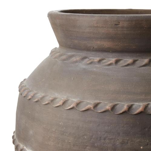 Urn - Rustikk Brun - Ø17/31 x 48 cm - www.frokenfraken.se