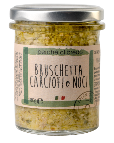 bruschetta valnøtter & kronärtskocka - 180g - www.frokenfraken.se