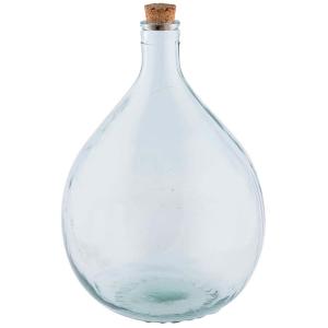 Glasflaske XL - Damejeanne - 15 liter - 45 cm - www.frokenfraken.se