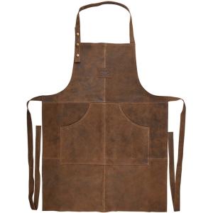 Forkle - Lær - Brun - L80 x B60 cm - www.frokenfraken.se