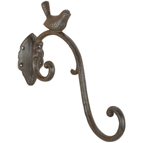 Krok - Veggkrok - Fugl - Støpejern - 28 cm - www.frokenfraken.se