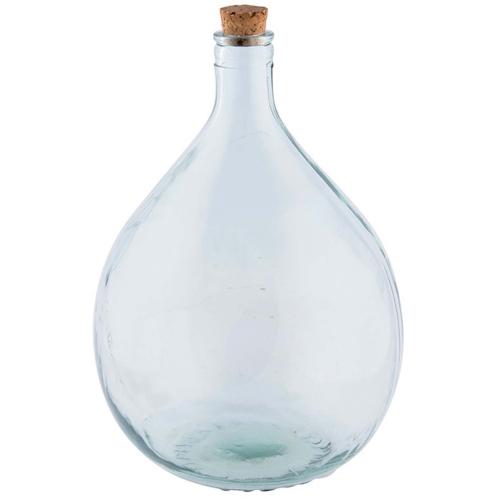 Glasflaske XL - Damejeanne - 15 liter - 45 cm - www.frokenfraken.se