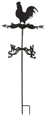 Vindfløyel - Hane - Metall - 45 x 40 x 120 cm - www.frokenfraken.se