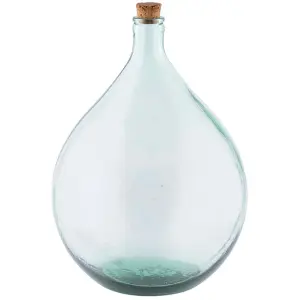Glasflaska XXL - Damejeanne - 35 liter - 55 cm - www.frokenfraken.se