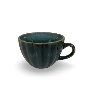 Kopp - Joy - Petrol - Ø11,5 x 7,7cm - www.frokenfraken.se
