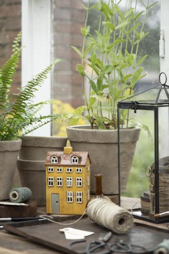 Lyslykt - Hus - Nyhavn - 18 cm - www.frokenfraken.se