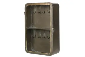 Nøkkelskap - Antikk messing - 28 x 11 x 40 cm - www.frokenfraken.se