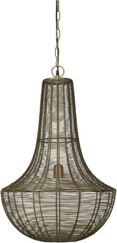 Taklampe - Kingstown - Messing - Ø35 cm - www.frokenfraken.se