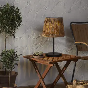 Solcellelampe - Kunstrotting - Ø28 x 48 cm - www.frokenfraken.se