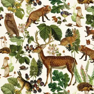 Serviett - Dyr - 33 x 33 cm - www.frokenfraken.se