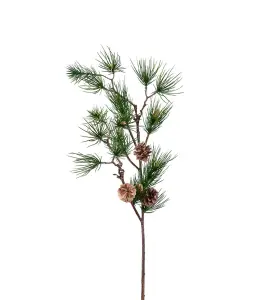 Tallkvist med kottar - Grønn - 100 cm - www.frokenfraken.se