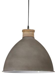 Taklampe - Roseville - Sement/Grå - 42 x Ø42 cm - www.frokenfraken.se