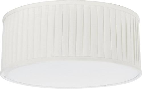 Taklampe - Plafond - Plissé - Offwhite - Ø45 cm - www.frokenfraken.se