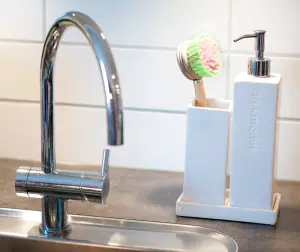 Oppvaskbenksett - Hvit - www.frokenfraken.se