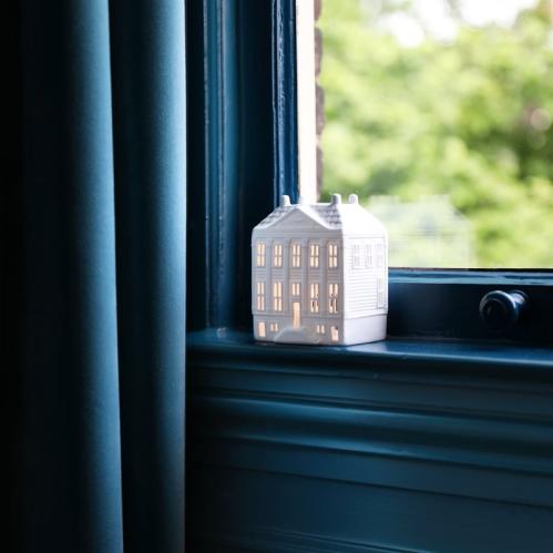 Lyslykt - Kanalhus - 9,5 x 7 x 13 cm - www.frokenfraken.se