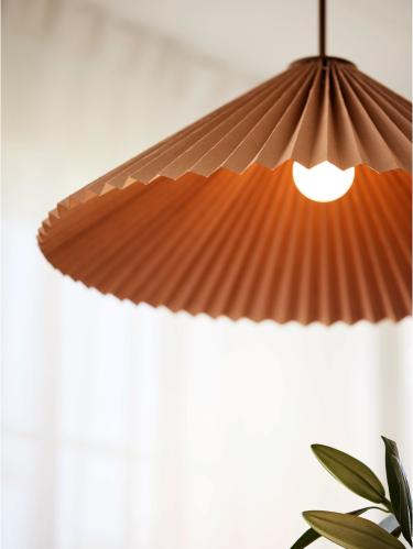 Dora - Taklampe - Brun - Ø60 x 20 cm - www.frokenfraken.se