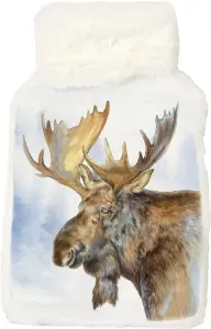 Varmtvannsflaske – Elg – 20,5 x 34 cm - www.frokenfraken.se