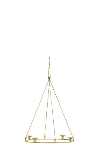 Ljuskrona - Messing - Ø44 cm - www.frokenfraken.se