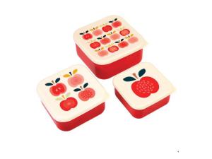 Snacksboks - Retro Vintage Apple - 3 størrelser - www.frokenfraken.se