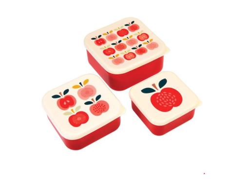 Snacksboks - Retro Vintage Apple - 3 størrelser - www.frokenfraken.se