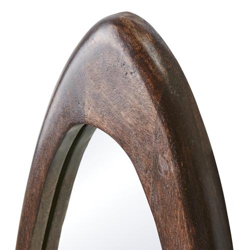 Spegel - Brun - 100 x 31 x 3 cm - www.frokenfraken.se