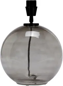 Lampfot - Jonna - Rökgrå - 32 x 25 cm - www.frokenfraken.se