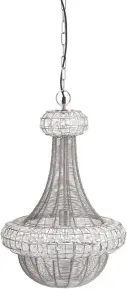 Taklampa - Saba - Silver - Ø42 cm - www.frokenfraken.se