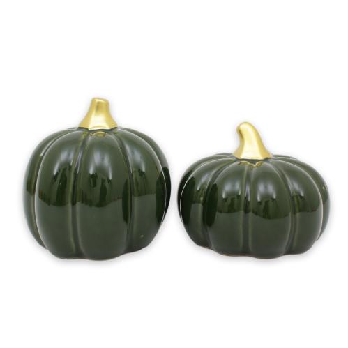 Gresskar – Grønn Fenja – 2-pakning – Ø10 x 9 cm, Ø10,5 x 8 cm - www.frokenfraken.se